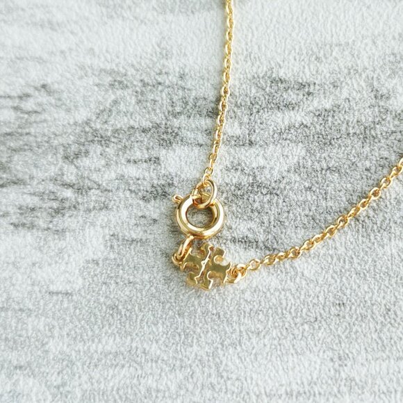 Tory Burch Gold Silver Mix necklace - Miller - Picture 4 of 4